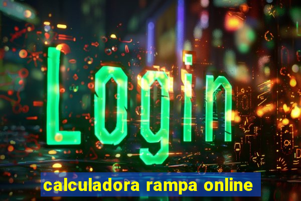 calculadora rampa online